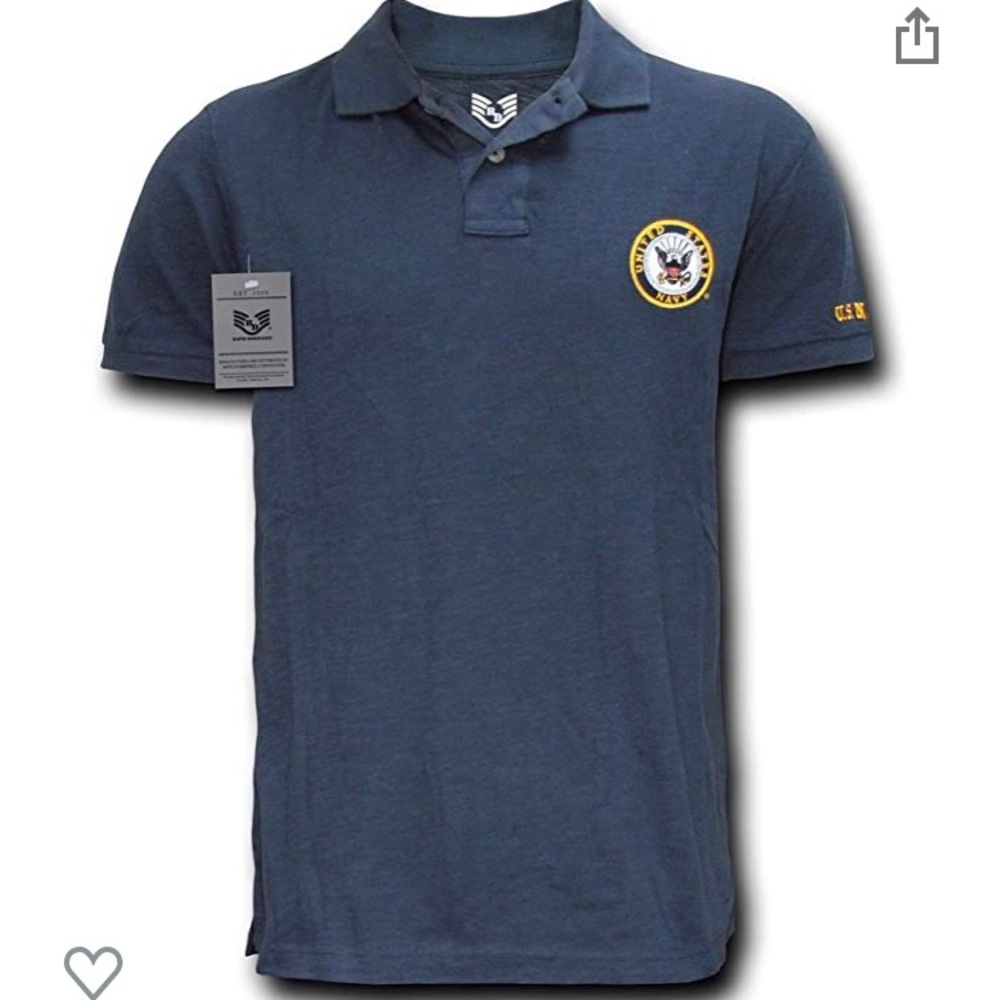 US Navy Men’s Polo size small NWT